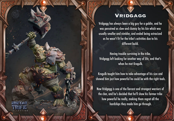 Vridgagg Cast N Play UruCan Tribe 3d Printed Miniature