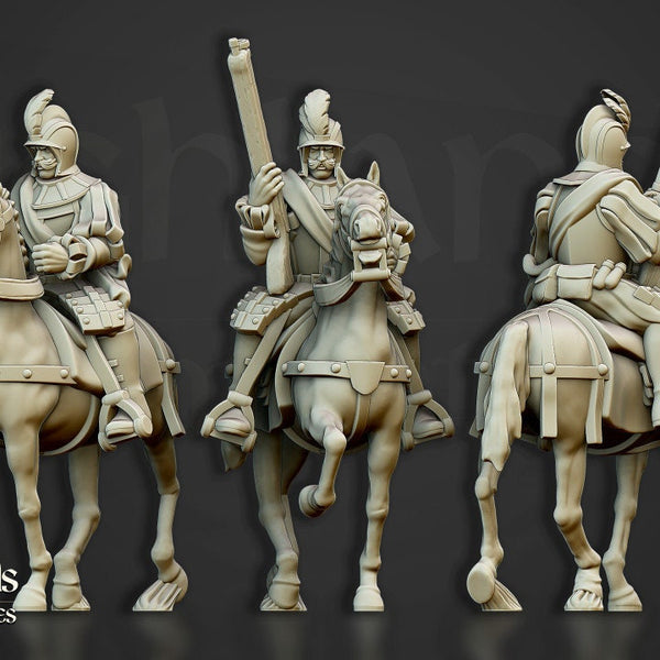 The Black Riders unit  by Highlands Miniatures
