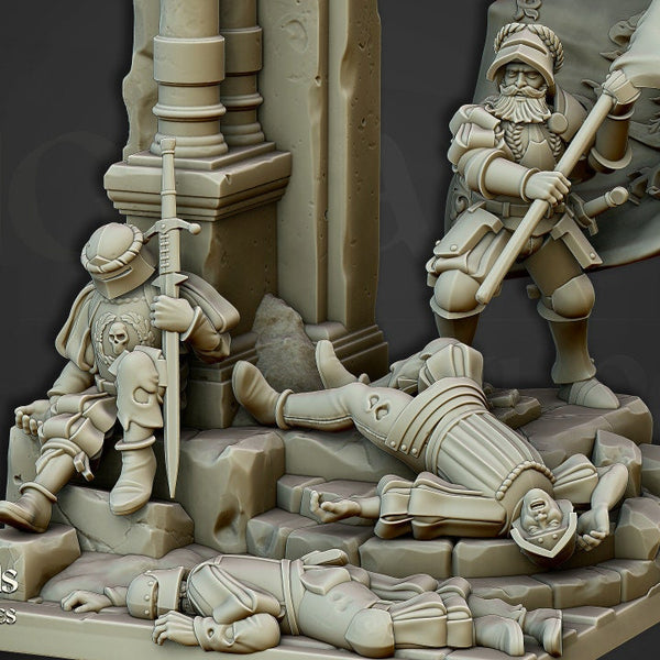 Last Stand  by Highlands Miniatures