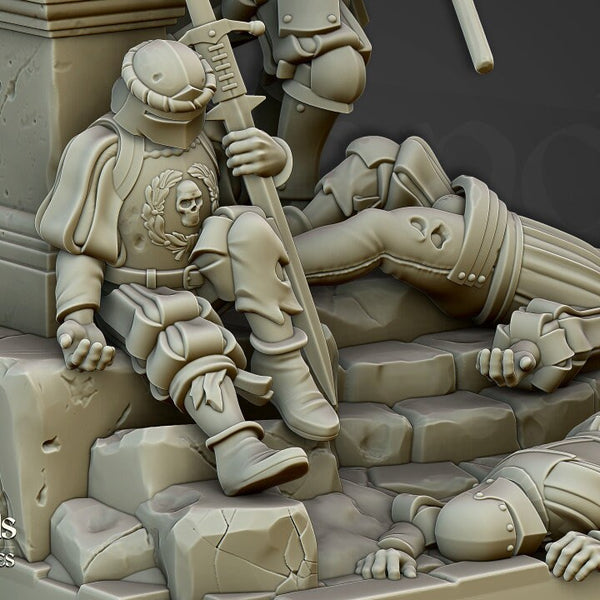 Last Stand  by Highlands Miniatures