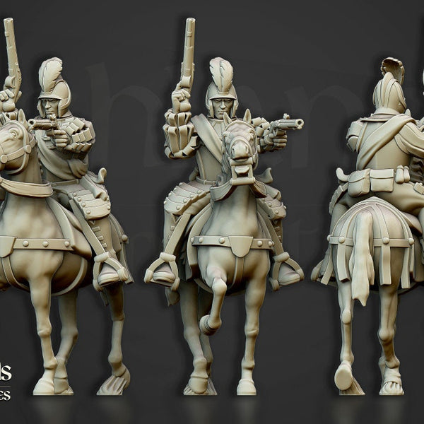 The Black Riders unit  by Highlands Miniatures