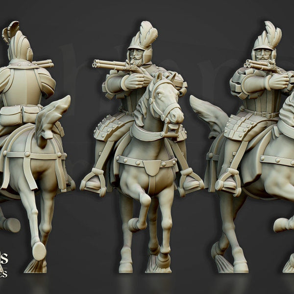 The Black Riders unit  by Highlands Miniatures