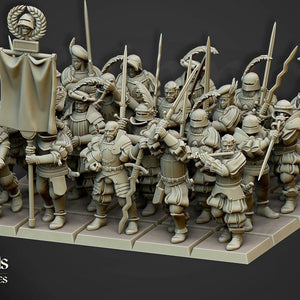 Landsknechts of Soltau unit  by Highlands Miniatures