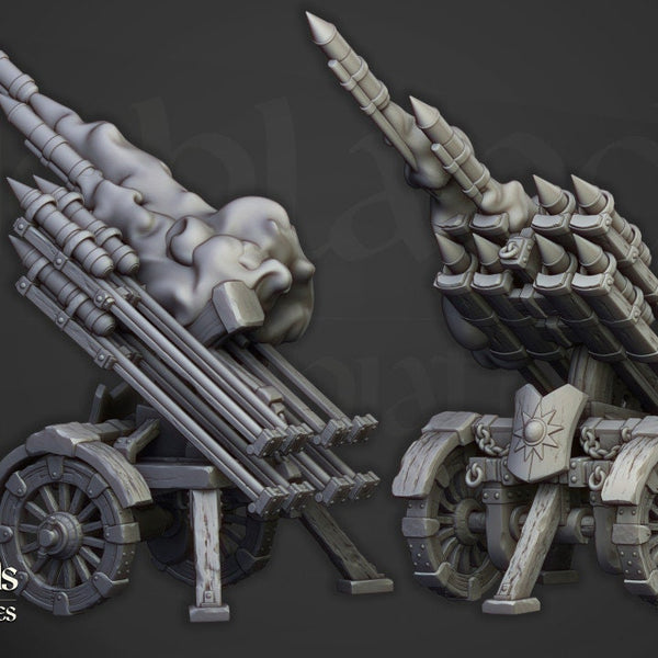 Sunland Empire  - Artillery Batteries   by Highlands Miniatures