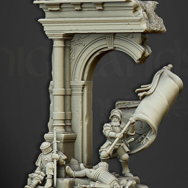 Last Stand  by Highlands Miniatures