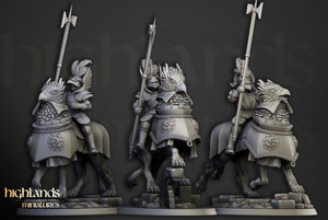 Knights Of The Rising Sun on Demigryph by Highlands Miniatures