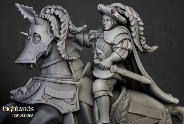 The Baroness of Lunnenburg by Highlands Miniatures