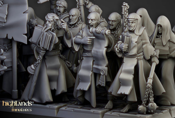 Fanatical Zealots by Highlands Miniatures
