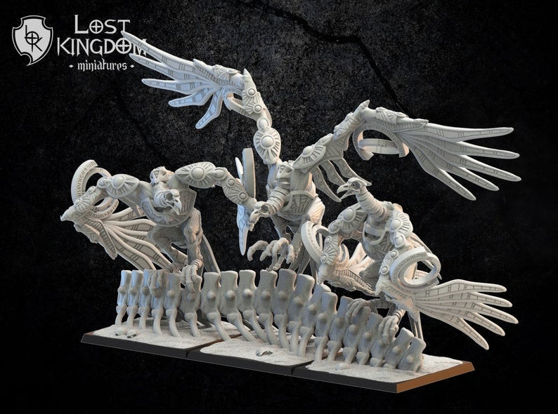 Lost  Kingdom Nejbet Artifacts, Vultures / Scavenger Models
