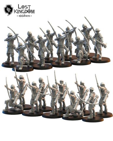 Kingdom of Mercia Bowmen on Foot By Lost Kingdom
