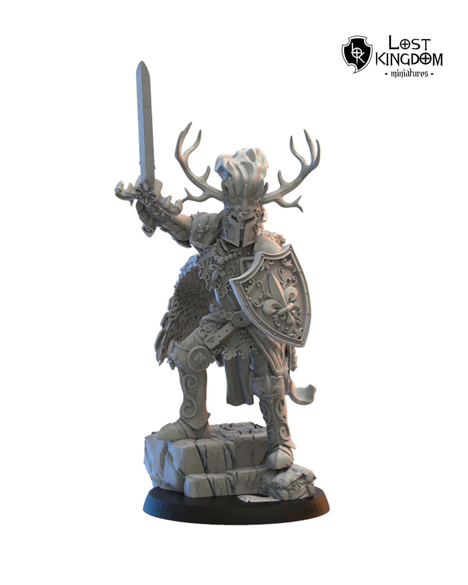 Kingdom of Mercia - Medraut, The knight's Shadow on foot  By Lost Kingdom