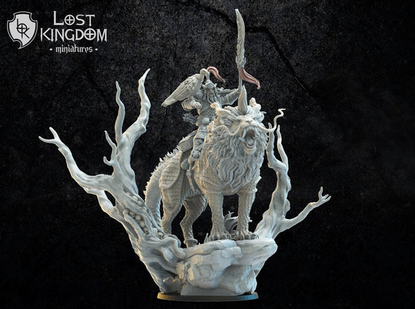 Magmhorin / Mongobbo - Gonghis Khan Lord Commander on Nian By Lost Kingdom Miniatures