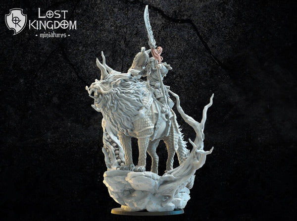 Magmhorin / Mongobbo - Gonghis Khan Lord Commander on Nian By Lost Kingdom Miniatures