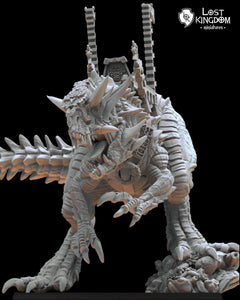 Saurian Ancients (Cuetzpal) - Hueitechtcatl By  Lost Kingdom Miniatures