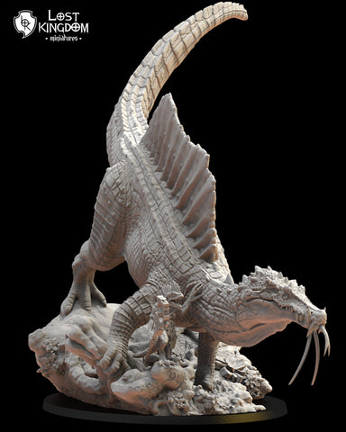 Saurian Ancients (Cuetzpal) - Tlauilokotl By  Lost Kingdom Miniatures