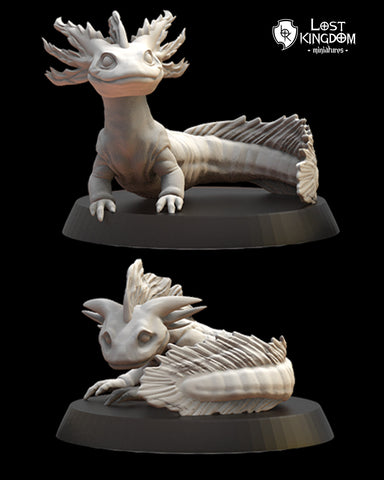 Saurian Ancients (Cuetzpal) - Tlemiahuatl Babies By  Lost Kingdom Miniatures