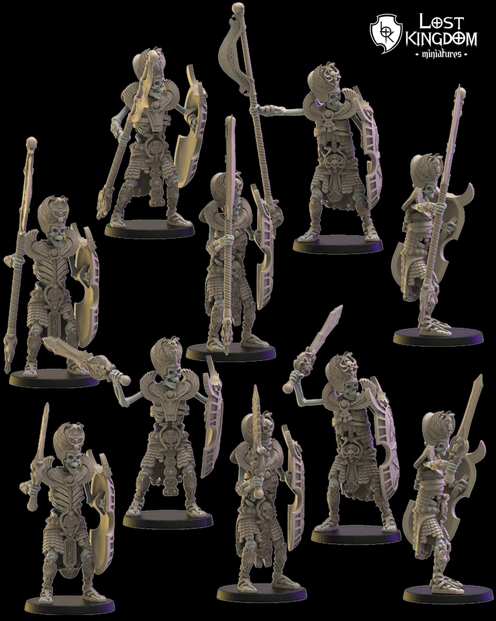 Undying Dynasties - Amun-re Guard by Lost Kingdom Miniatures