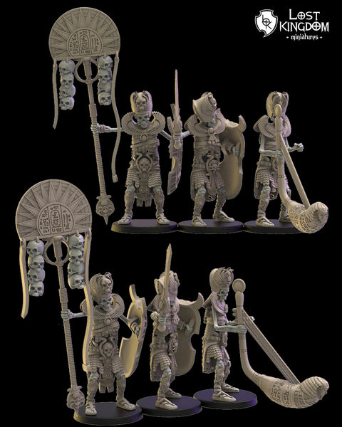 Undying Dynasties - Amun-re Guard by Lost Kingdom Miniatures