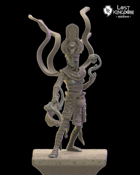 Undying Dynasties - Keket, Necrosorceress by Lost Kingdom Miniatures