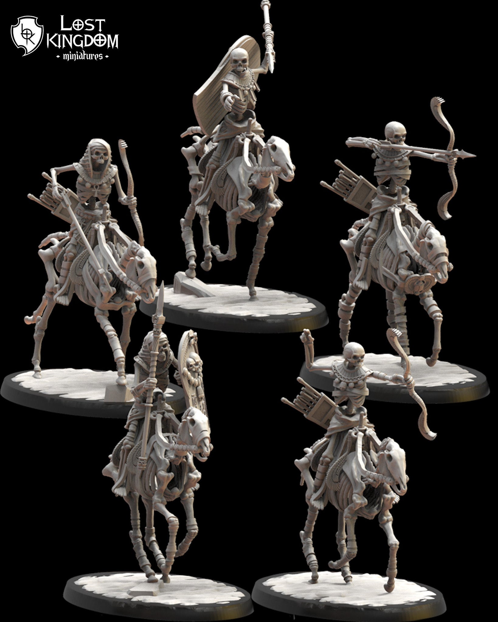 Undying Dynasties - Second Dynasty Knights by Lost Kingdom Miniatures