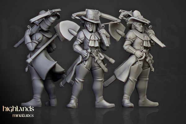 Inquisitorial Band by Highlands Miniatures
