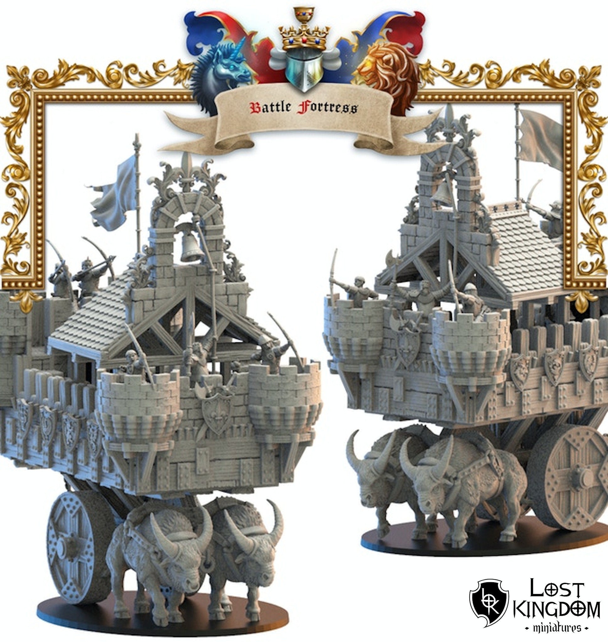 Kingdom of Mercia Battle Fortress By Lost Kingdom