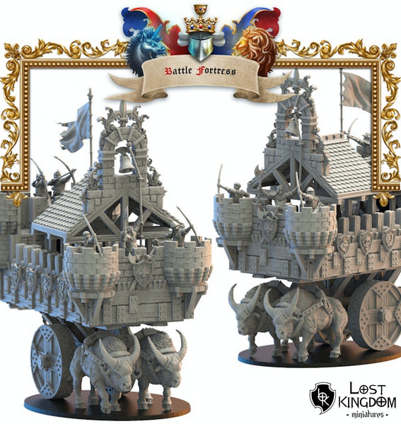Kingdom of Mercia Battle Fortress By Lost Kingdom