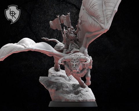 Magmhorin - Dain Longbeard on Taurus By Lost Kingdom Miniatures