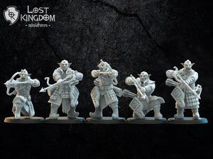 Magmhorin / Mongobbo - Bowmen / Archers  by  Lost Kingdom Miniatures