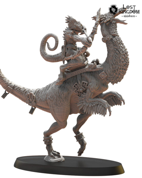 Saurian Ancients (Cuetzpal) - Chameleon Heroine  By  Lost Kingdom Miniatures