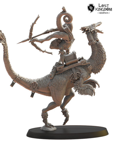Saurian Ancients (Cuetzpal) - Chameleon Heroine  By  Lost Kingdom Miniatures