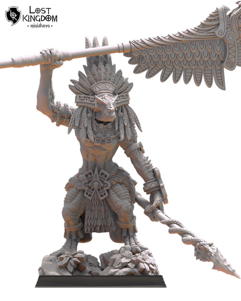 Saurian Ancients (Cuetzpal) - Coatlicue, Cuetzpal Mother By  Lost Kingdom Miniatures