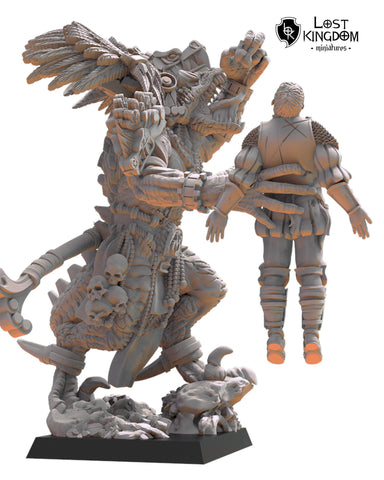 Saurian Ancients (Cuetzpal) - Ehecatl The Devourer By  Lost Kingdom Miniatures