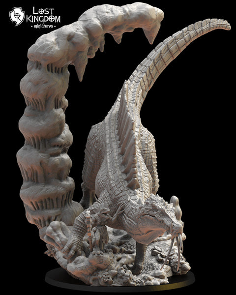 Saurian Ancients (Cuetzpal) - Tlauilokotl By  Lost Kingdom Miniatures
