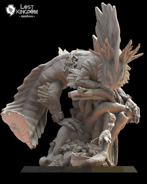 Saurian Ancients (Cuetzpal) - Tlemiahuatl By  Lost Kingdom Miniatures
