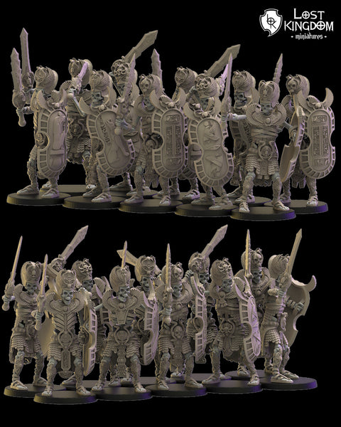 Undying Dynasties - Amun-re Guard by Lost Kingdom Miniatures