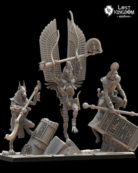 Undying Dynasties - Canopic Guard  by Kingdom Miniatures