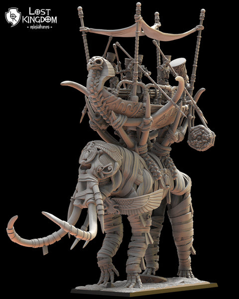 Undying Dynasties - War Elephant by Lost Kingdom Miniatures