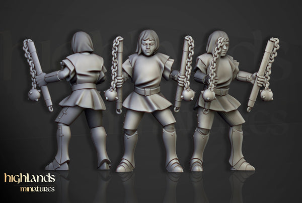 Sisters of Saint Helena - Young Sisters Unit by Highlands Miniatures