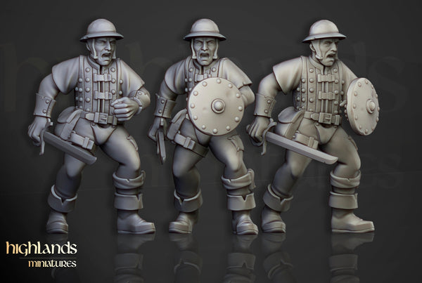 Sunland Empire - Militia Unit by Highlands Miniatures
