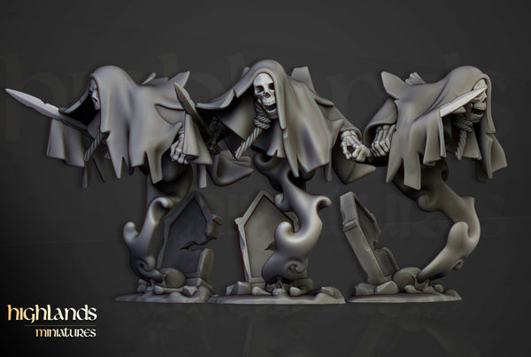 Spectres of Transilvanya - Crypt Ghosts Highlands Miniatures
