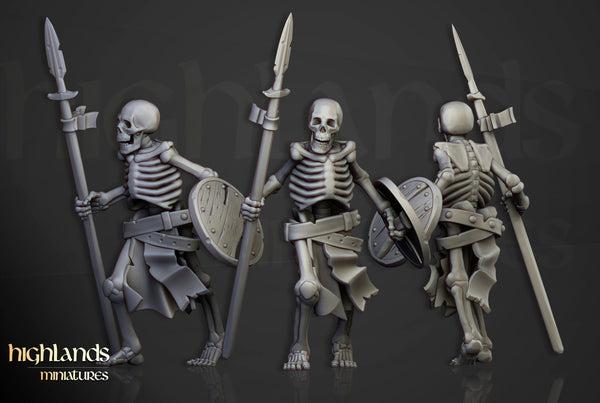 Spectres of Transilvanya - Skeleton Warriors by Highlands Miniatures