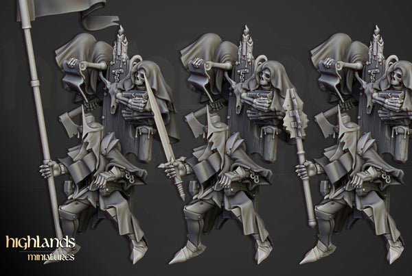 Spectres of Transilvanya - Lord Necromancer Highlands Miniatures