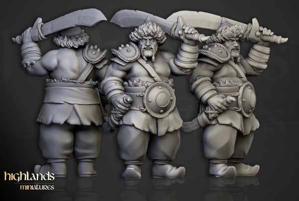 Khazarian Warriors Unit by Highlands Miniatures