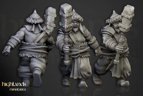 Khazarian Warriors Unit by Highlands Miniatures
