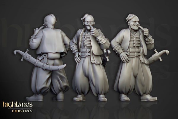 Harbor Cossacks  Unit by Highlands Miniatures