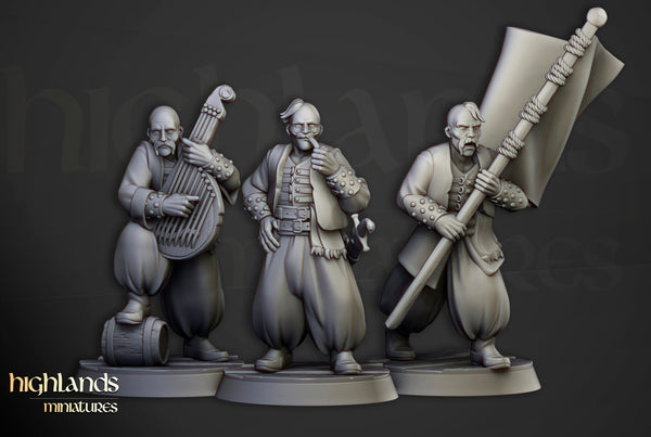Harbor Cossacks  Unit by Highlands Miniatures