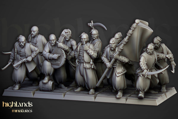 Harbor Cossacks  Unit by Highlands Miniatures