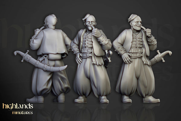 Harbor Cossacks Bowmen Unit by Highlands Miniatures