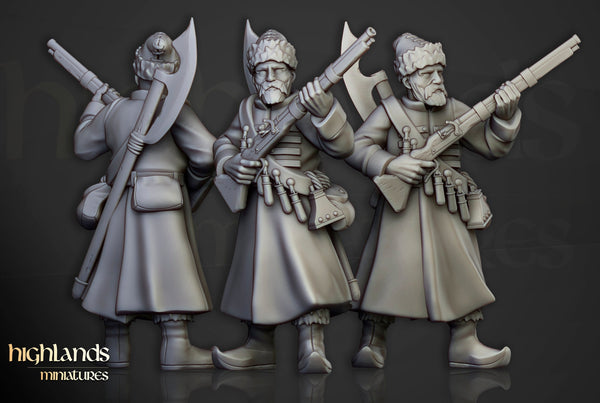 Harbor Streltsy Unit by Highlands Miniatures